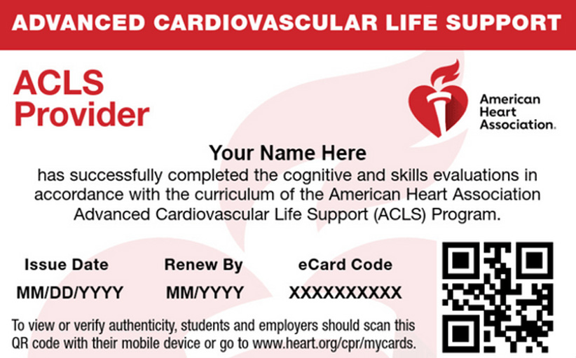 ACLS Certification