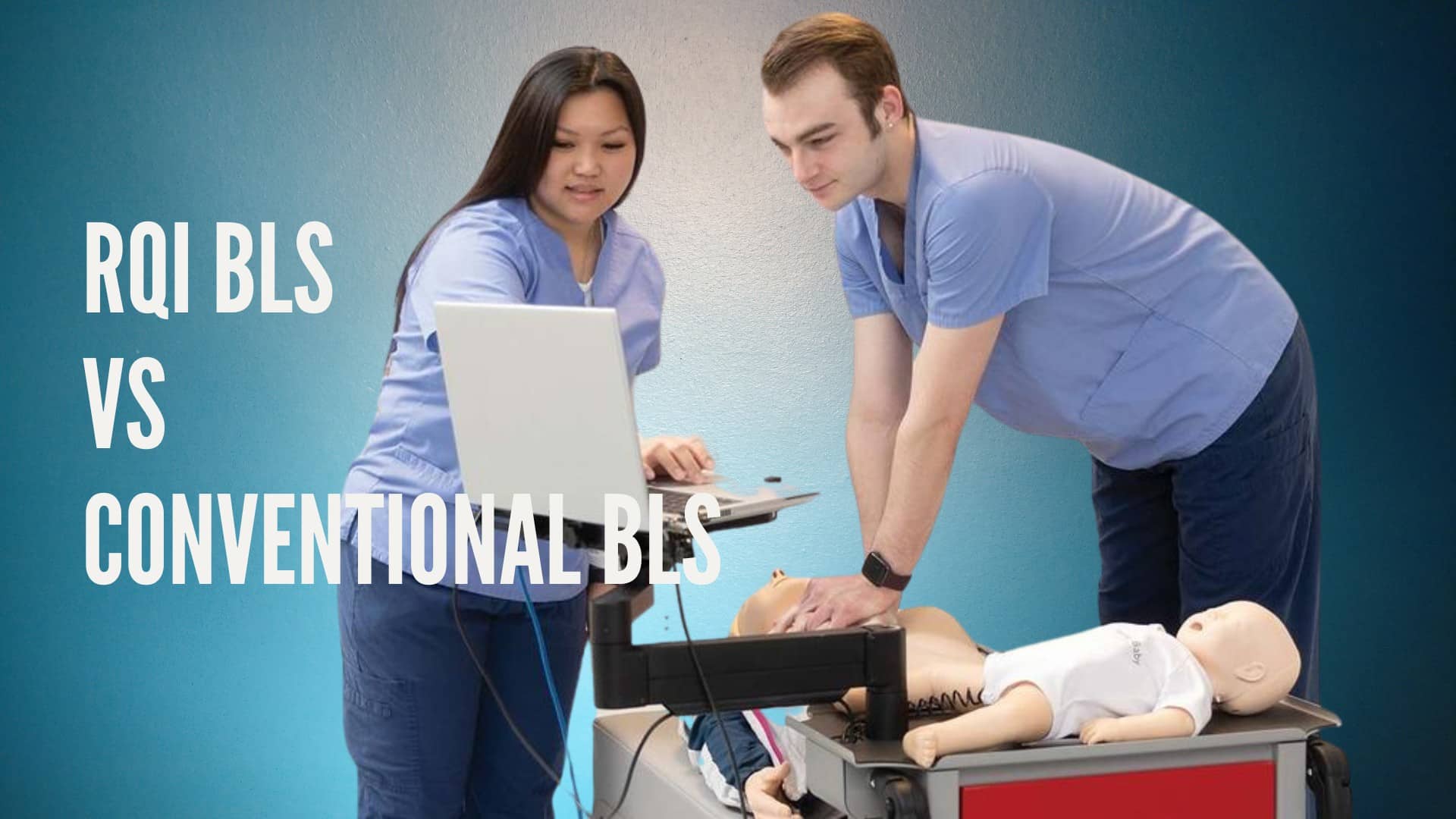 Explore the evolution of life-saving training: RQI® program vs. Conventional BLS courses.