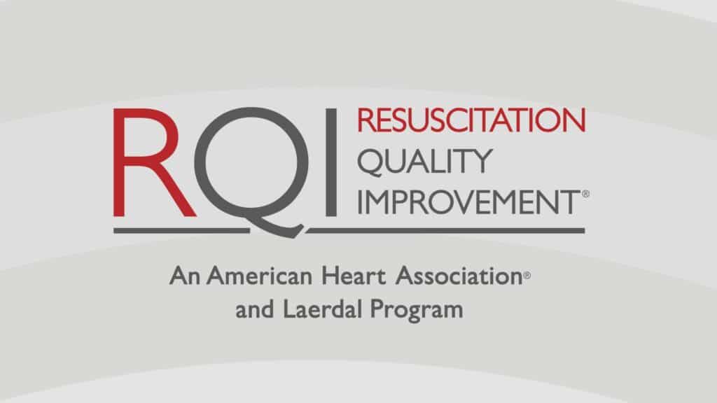 RQI by AHA and Laerdal Logo
