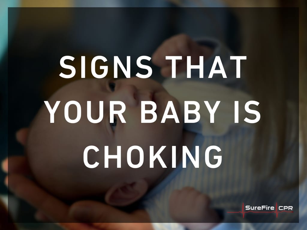 Signs That Your Baby Is Choking